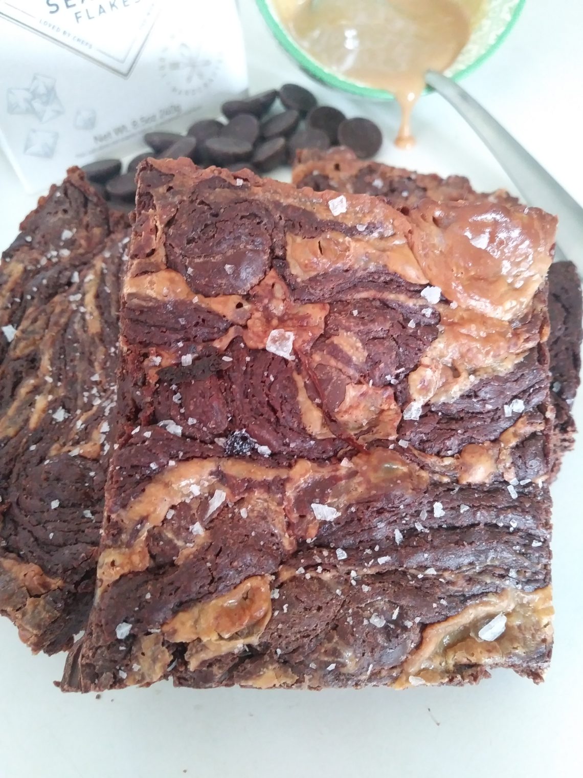 Salted Caramel Brownies