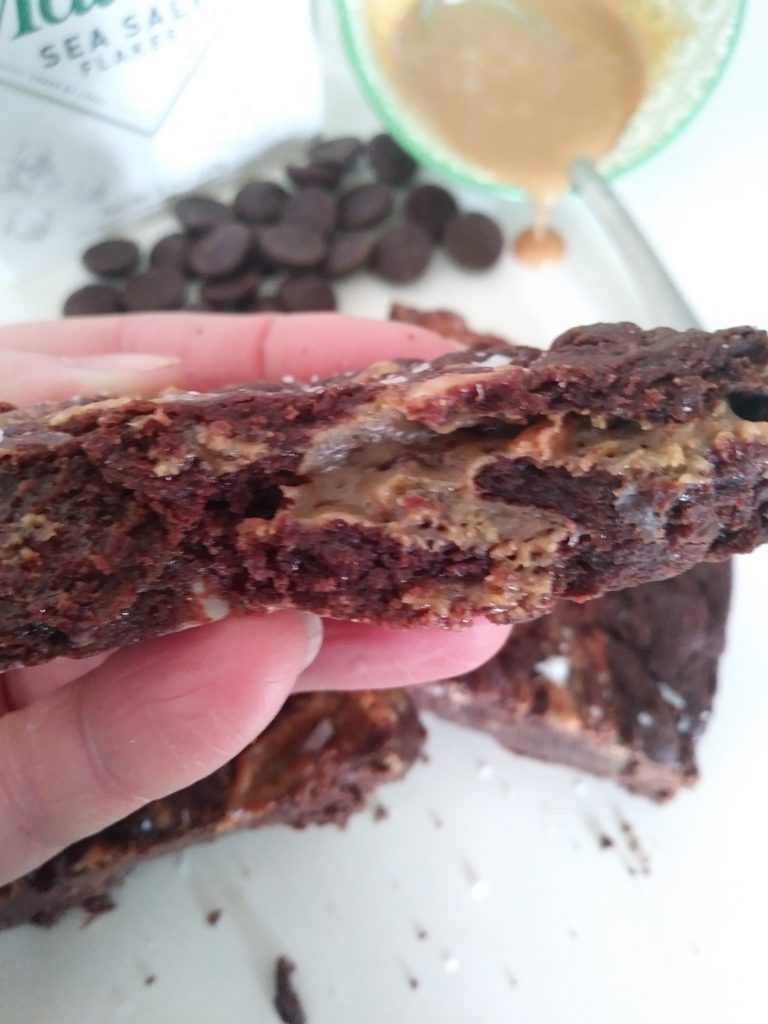 Salted Caramel Brownies