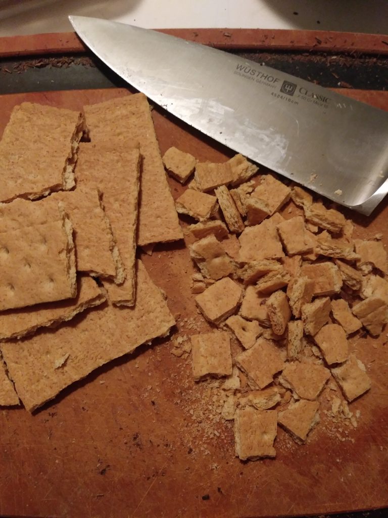 Dark Chocolate S'mores Cookies with Smoked Sea Salt