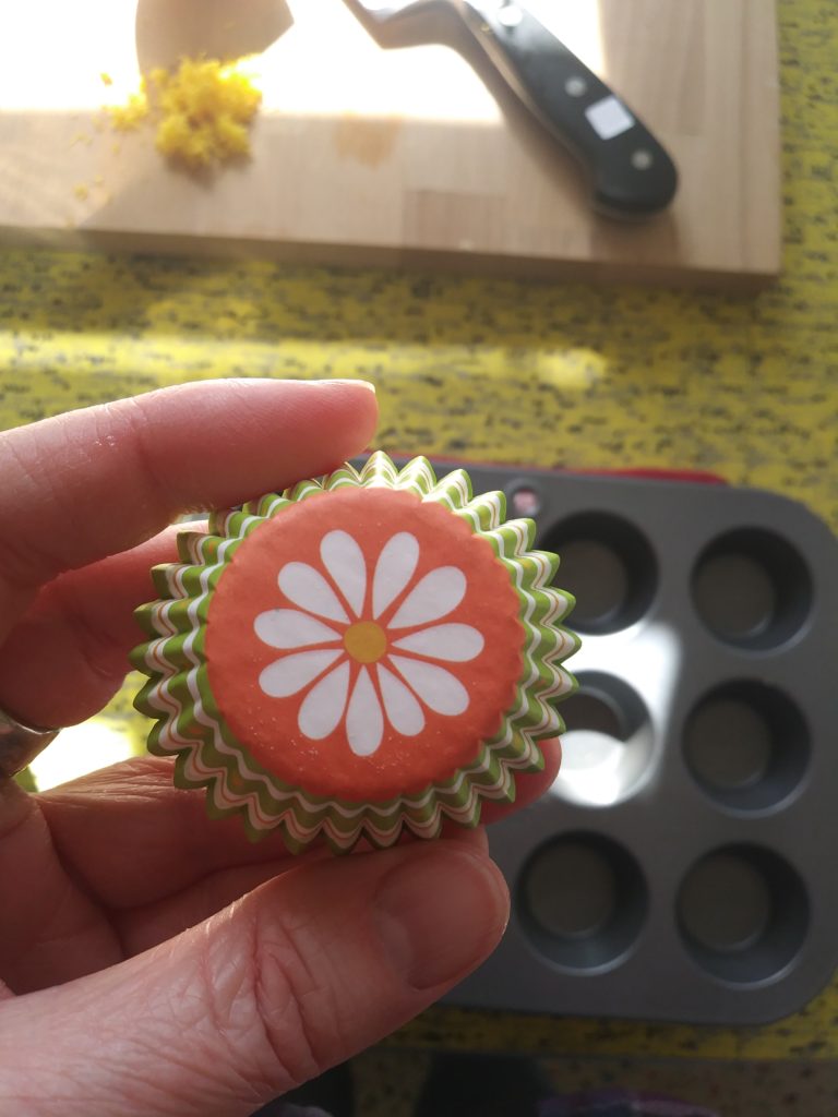 Mini Lemon Cupcakes with Lemon Mascarpone Frosting