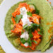 Buffalo Cauliflower Tacos with Cilantro-Lime Crema