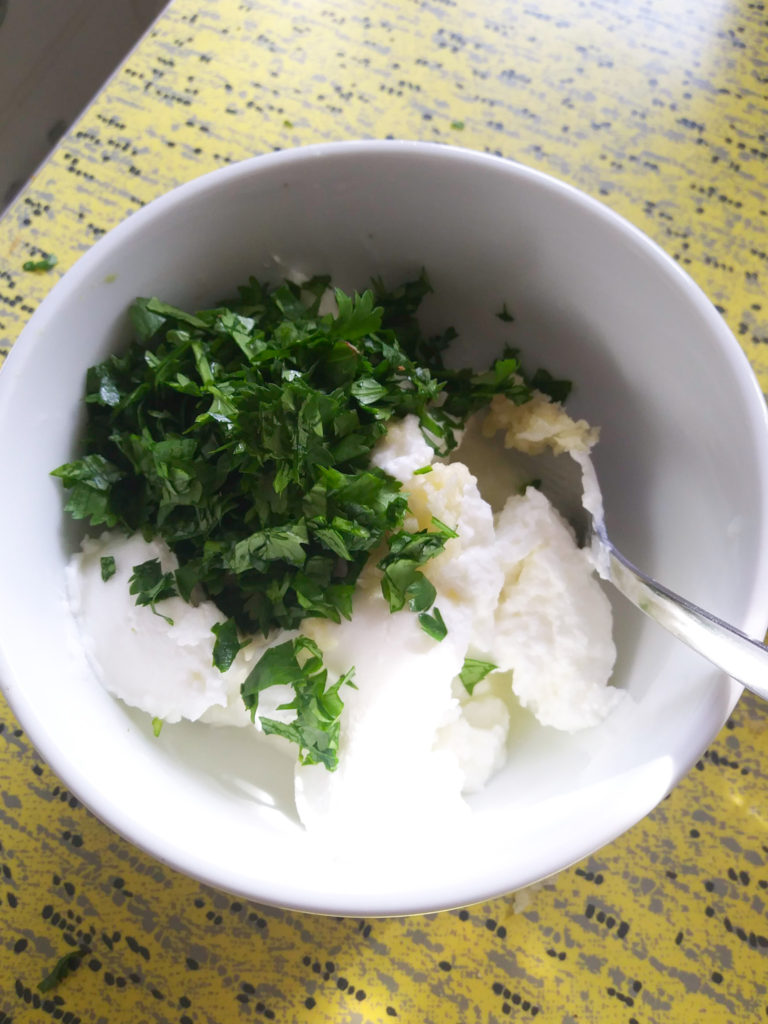 Buffalo Cauliflower Tacos with Cilantro-Lime Crema