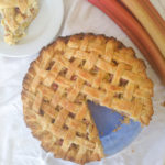 Rhubarb Custard Pie