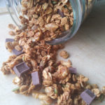 Peanut Butter Chocolate Chunk Granola