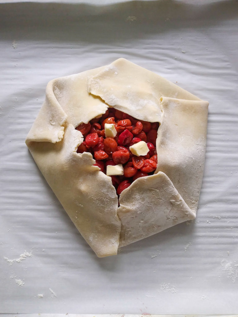 Sour Cherry Galette