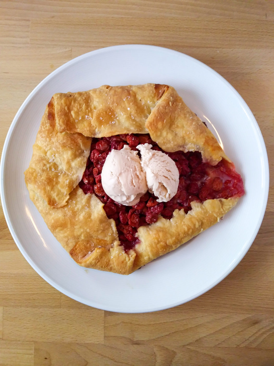 Sour Cherry Galette