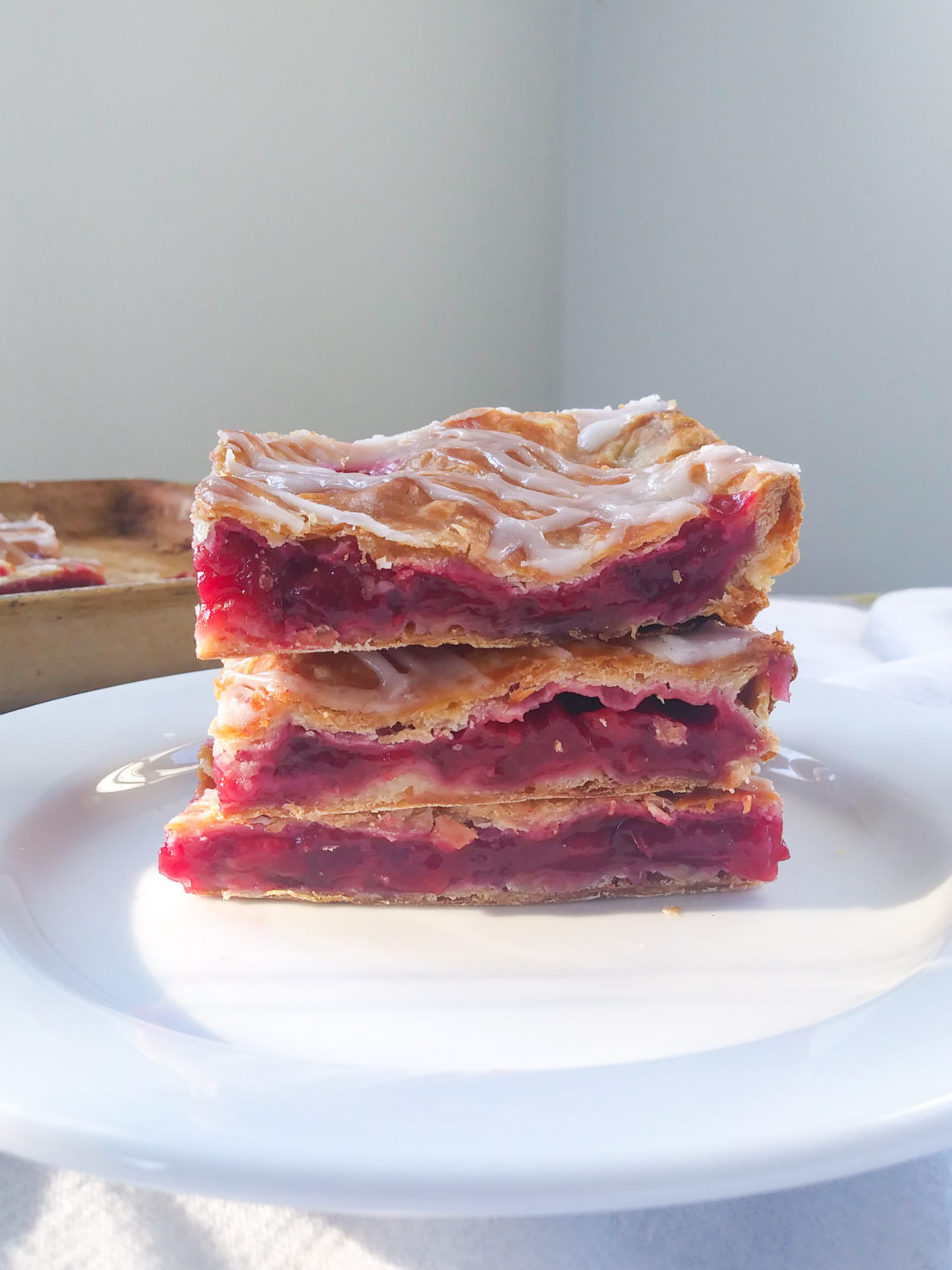 Plum Slab Pie
