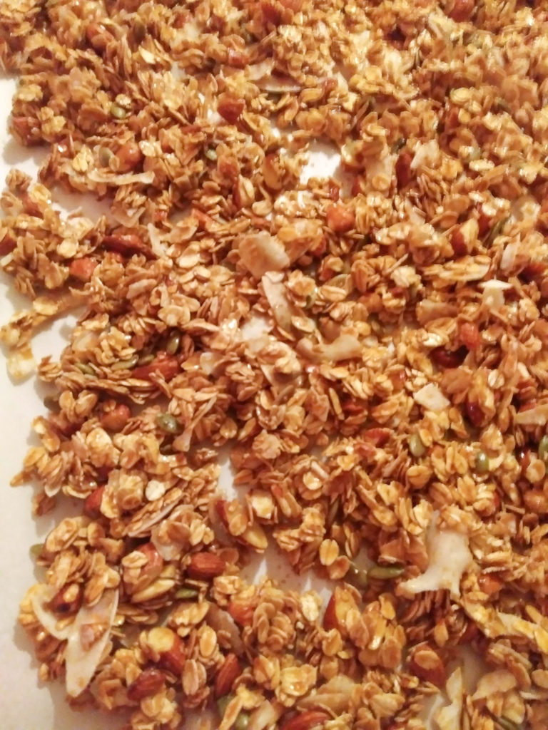 Apricot Ginger Granola