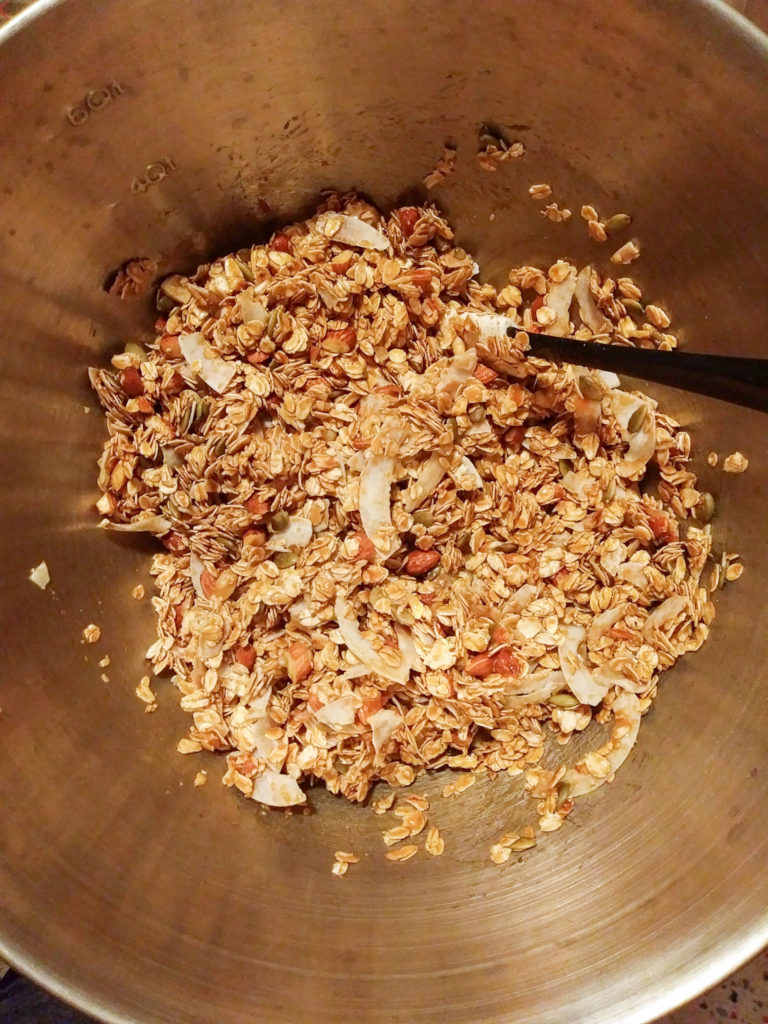 Apricot Ginger Granola