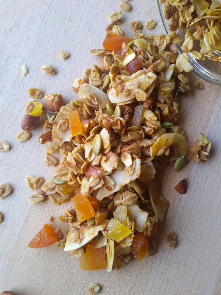 Apricot Ginger Granola