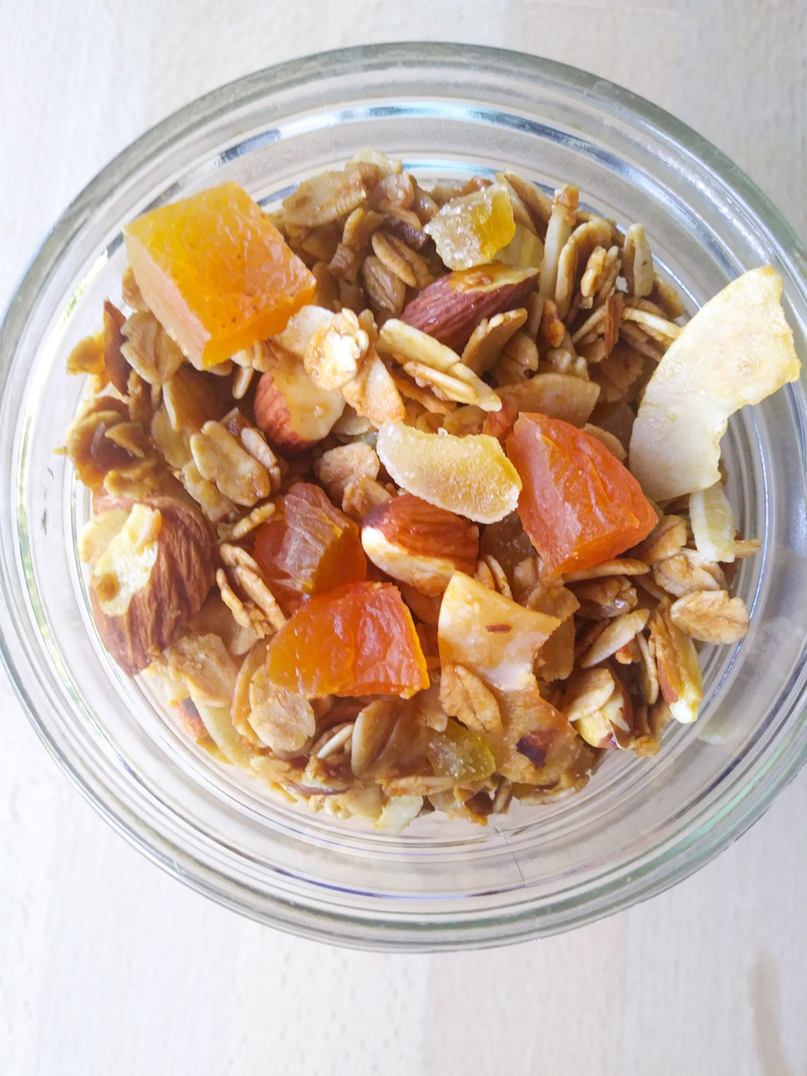 Apricot Ginger Granola