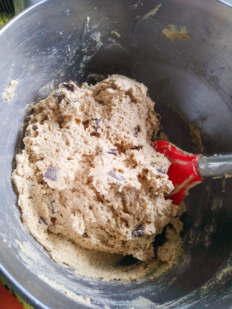 Browned Butter Bourbon Rye Chocolate Chip Cookies