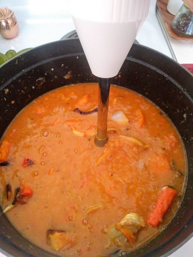 Roasted Kabocha Squash Soup