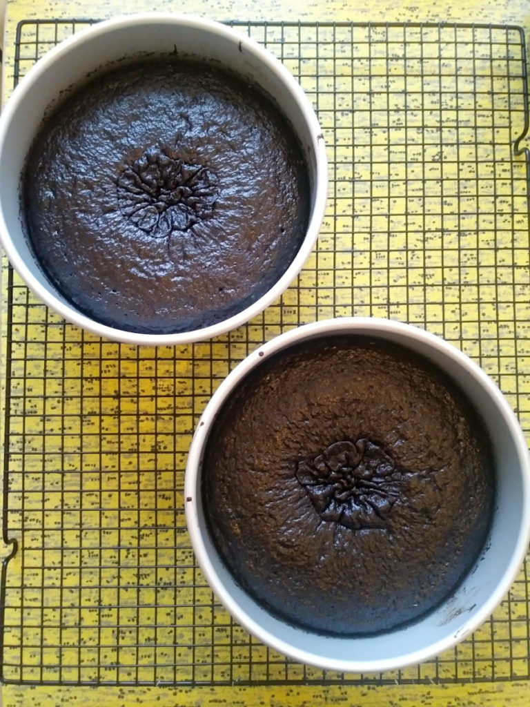 Chocolate Cake with Earl Grey Buttercream