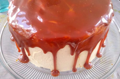 Chocolate Cake with Earl Grey Buttercream