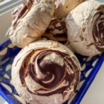 Mocha Swirl Meringues