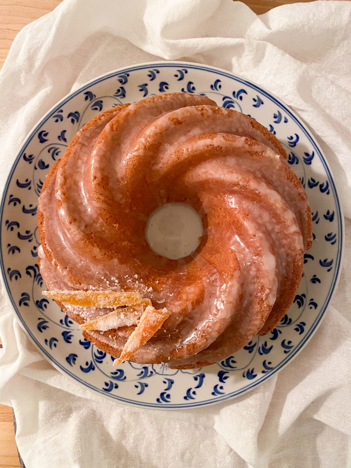 Grapefruit Pound Cake