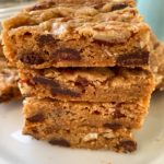 Malted Coffee Blondies