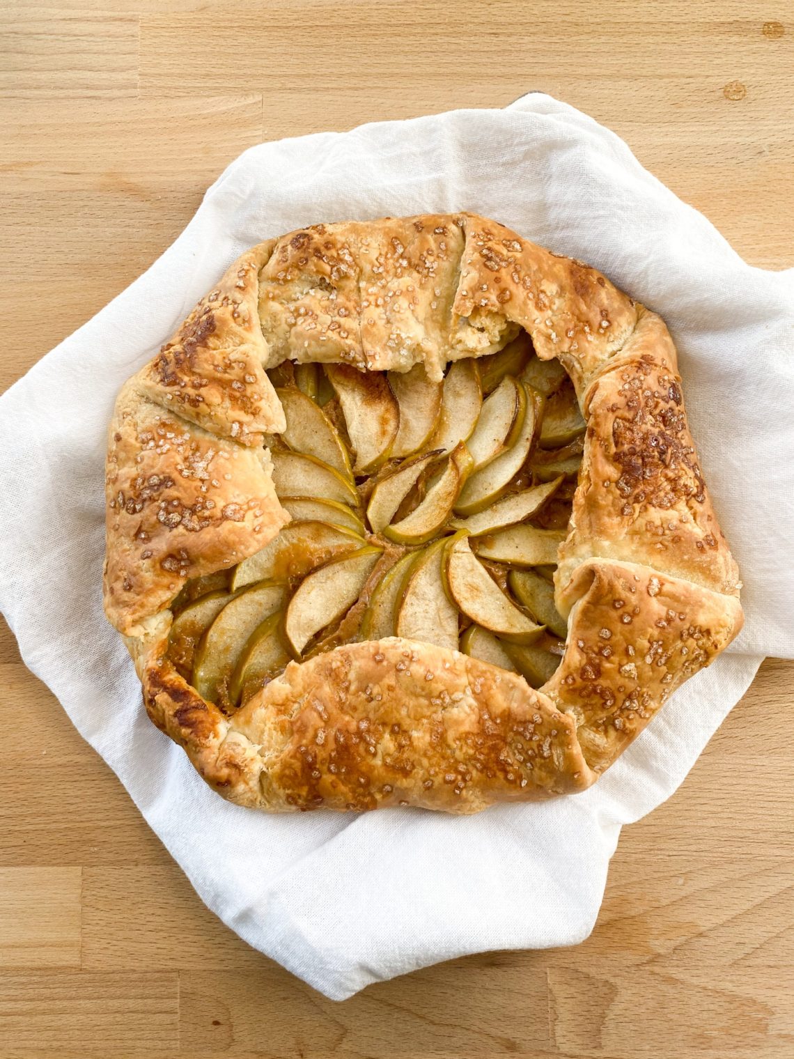 Caramel Apple Galette