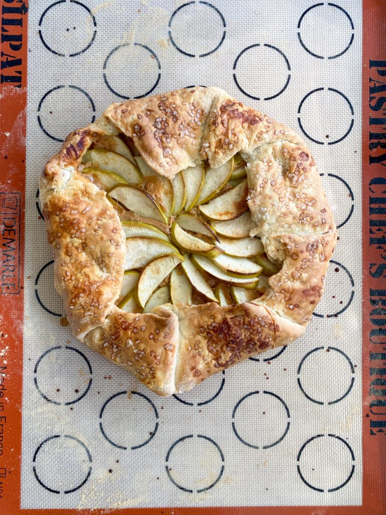 Caramel Apple Galette