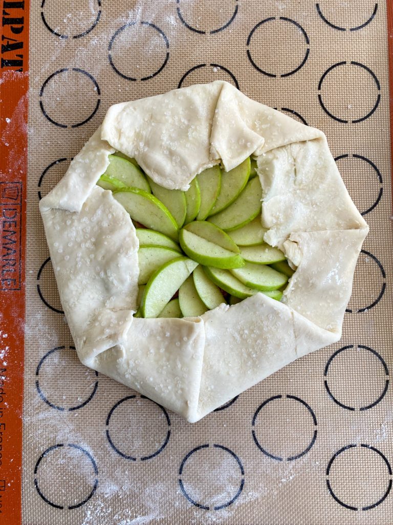 Caramel Apple Galette