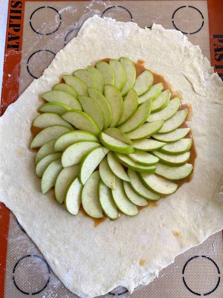 Caramel Apple Galette