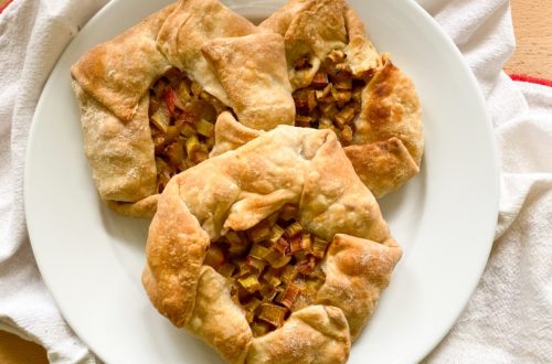 Mini Rhubarb Galettes