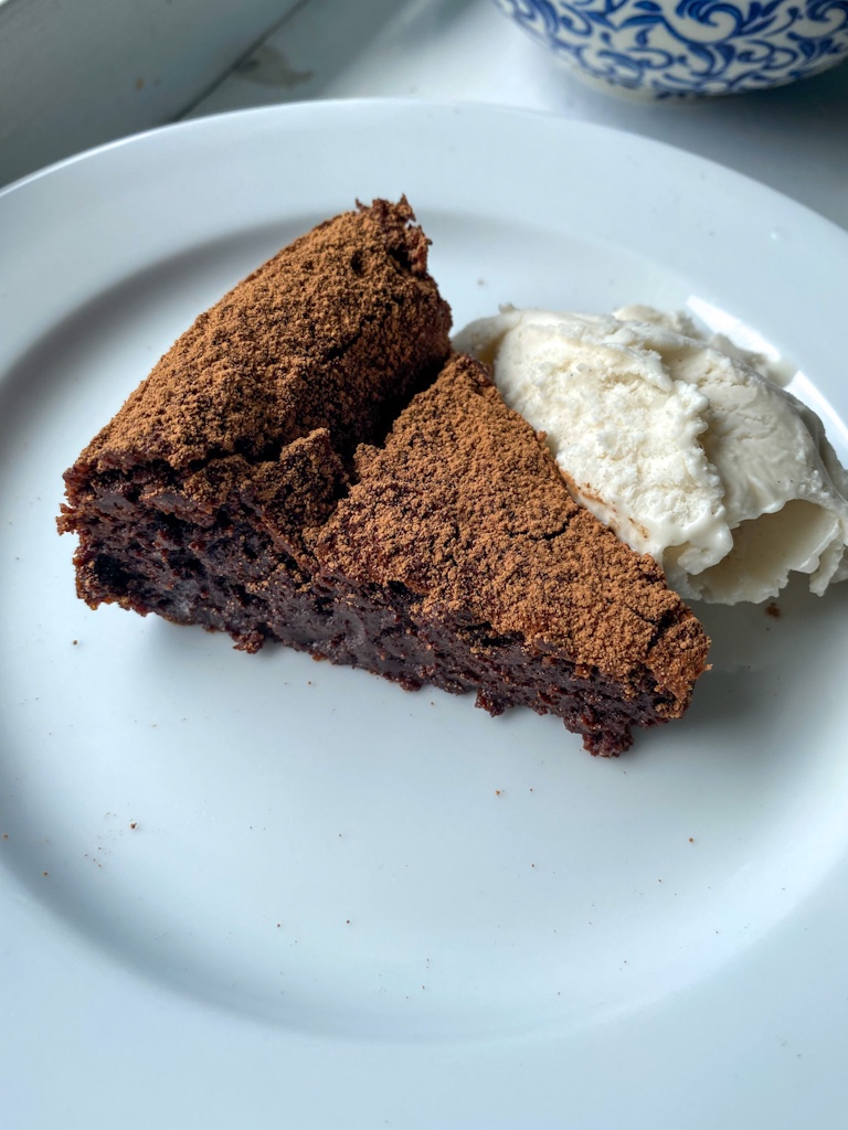 Flourless Chocolate-Chili Cake