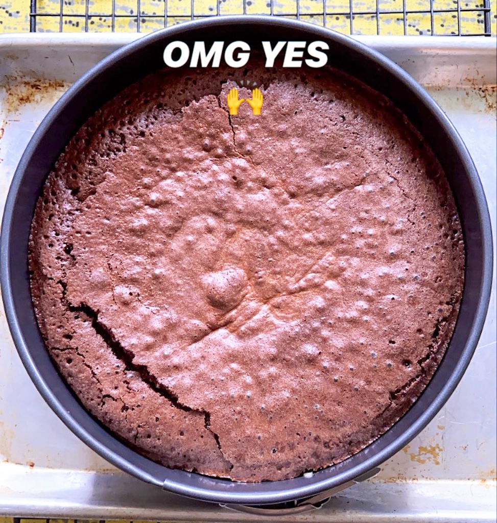 Flourless Chocolate-Chili Cake