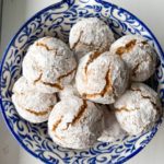 Soft Gingerbread Amaretti Cookies