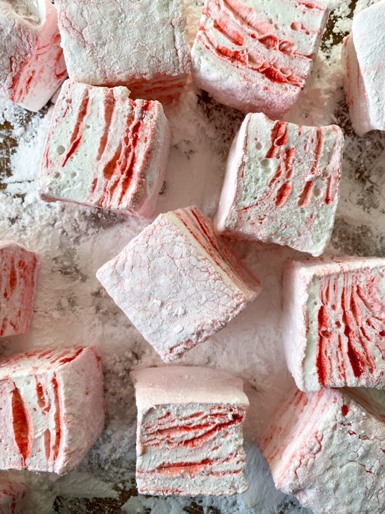 Peppermint Swirl Marshmallows