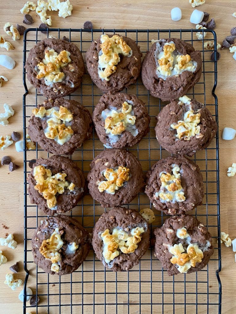 Popcorn & Hot Chocolate Cookies