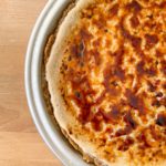 Brûléed Maple Latte Cheesecake Pie