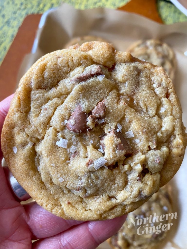 Milk Chocolate Toffee Cookies