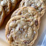 Milk Chocolate Toffee Cookies