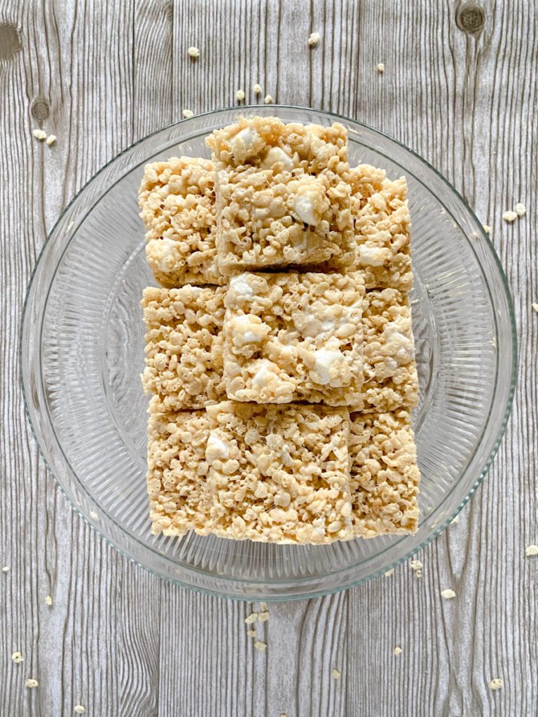 Salted Brown Butter Rice Krispie Bars