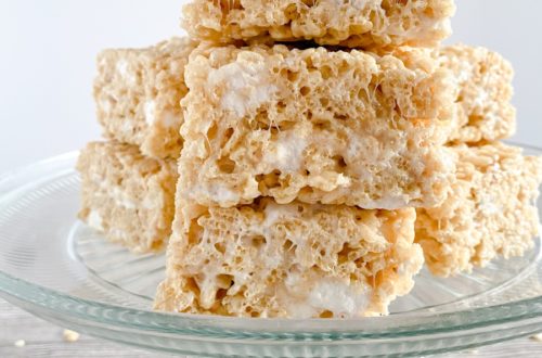 Salted Brown Butter Rice Krispie Bars