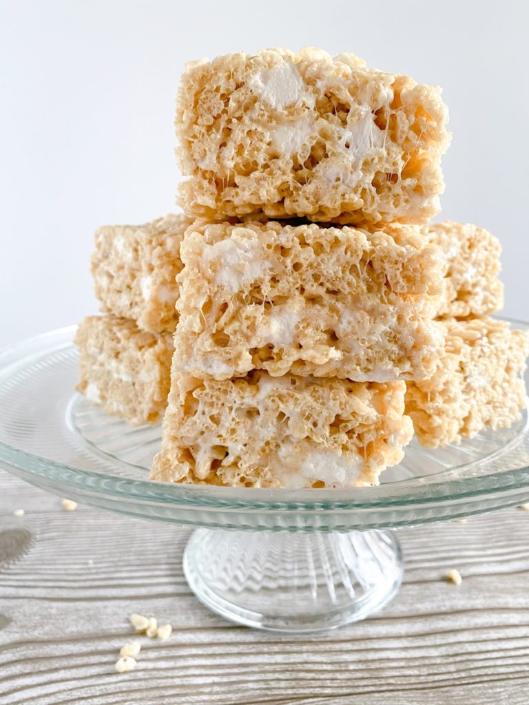 Salted Brown Butter Rice Krispie Bars