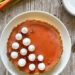 Rhubarb Curd Tart with Rosewater Meringues