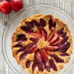 Sunken Plum Snack Cake