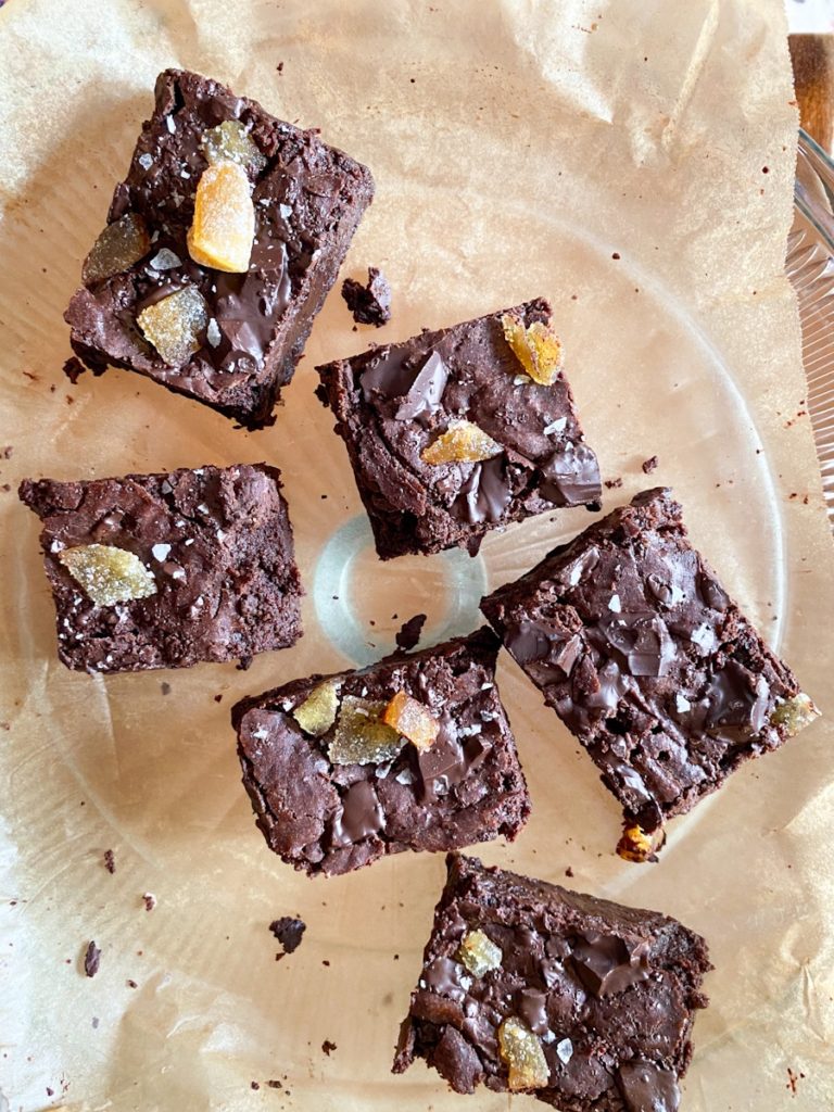 Double Ginger Brownies