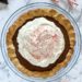 Chocolate Peppermint Cream Pie
