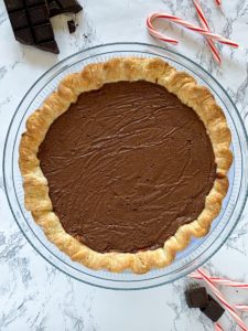 Chocolate Peppermint Cream Pie