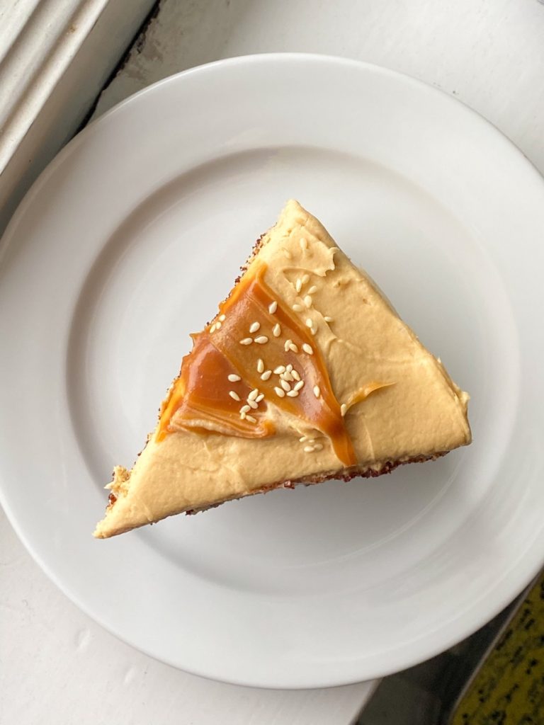 Dark Chocolate Salted Caramel Cake