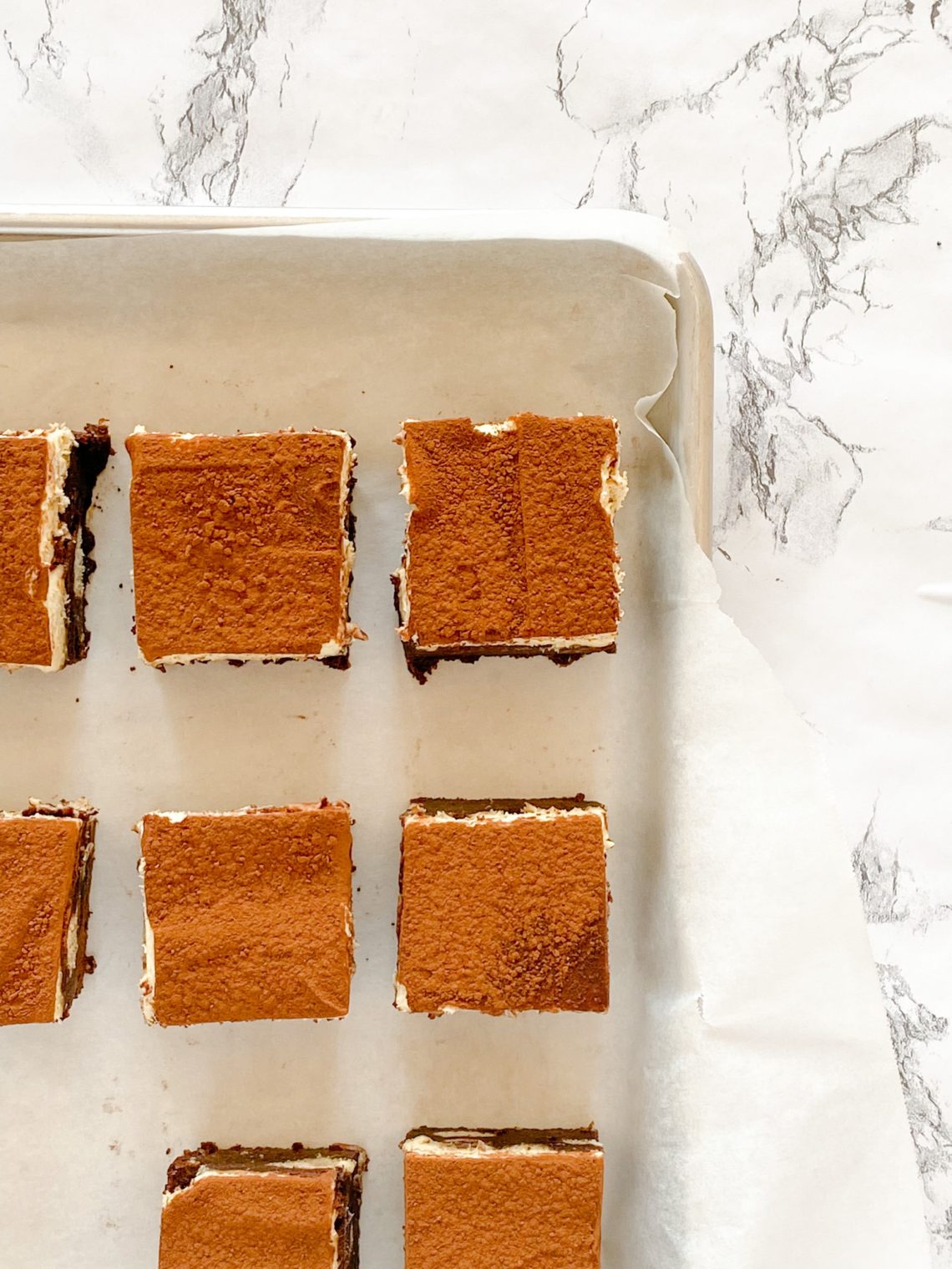 Tiramisu Brownies