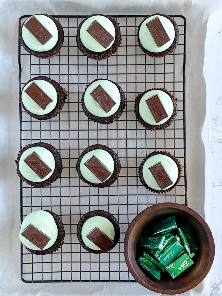 Mint Chocolate Cupcakes