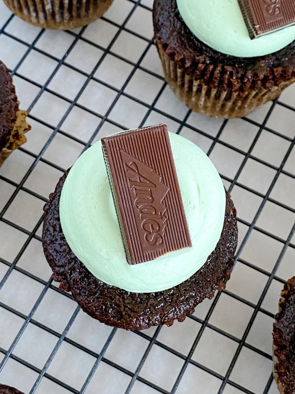 Mint Chocolate Cupcakes