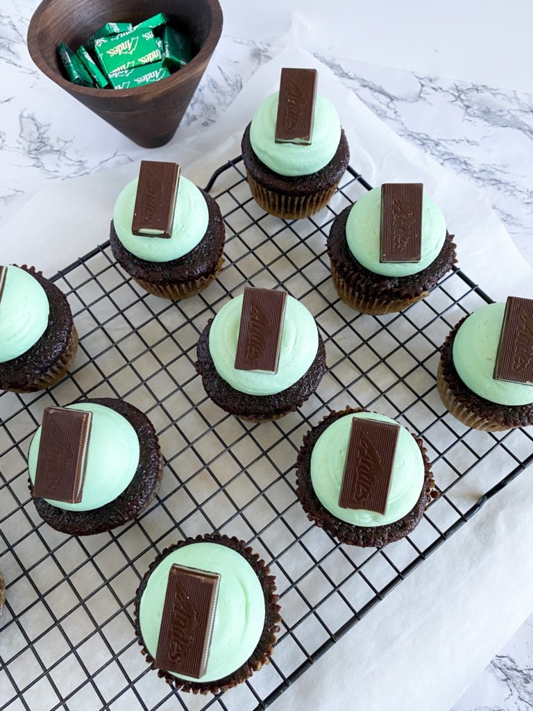 Mint Chocolate Cupcakes
