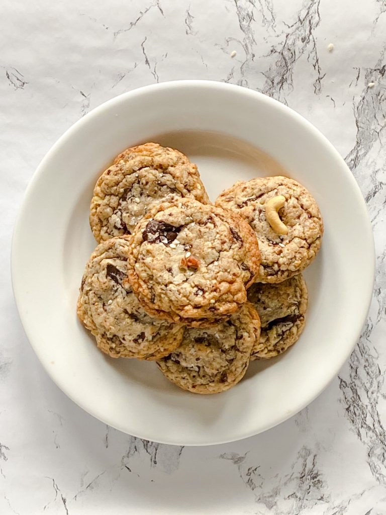 Nutty Chocolate Chip Cookies