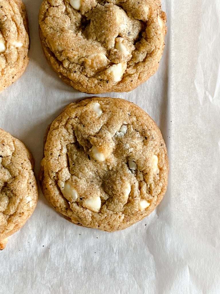 Espresso White Chocolate Chip Cookies